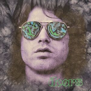 VTG Liquid Blue The Doors Graphic SS Unisex Purple Tee Jim Morrison Size Medium
